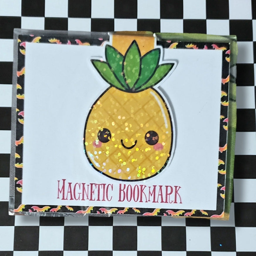 Pineapple Magnetic Bookmark