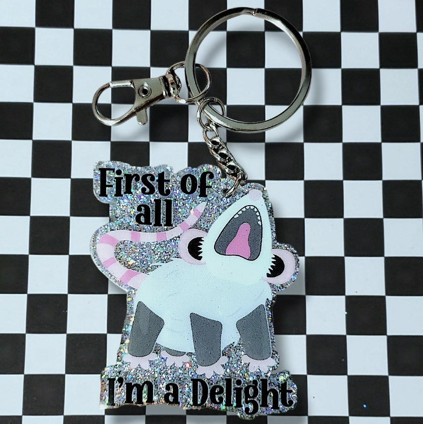 Possum Delight Keychain