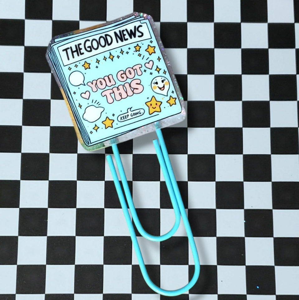 You Got This Jumbo Paperclip Bookmark