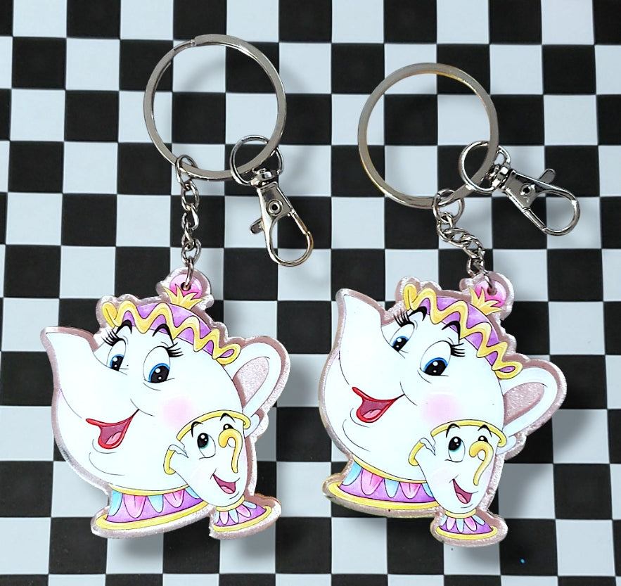 Tea Pot Keychain