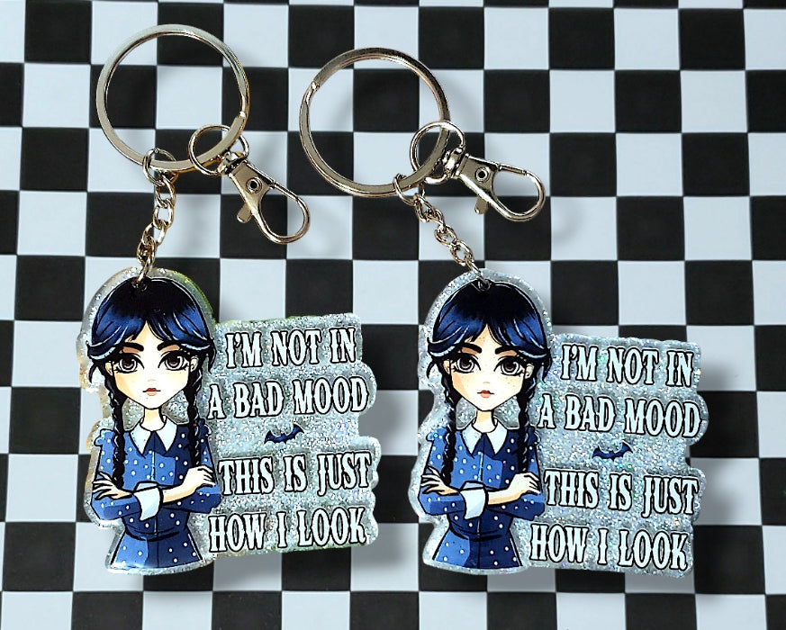 Wednesday Keychain