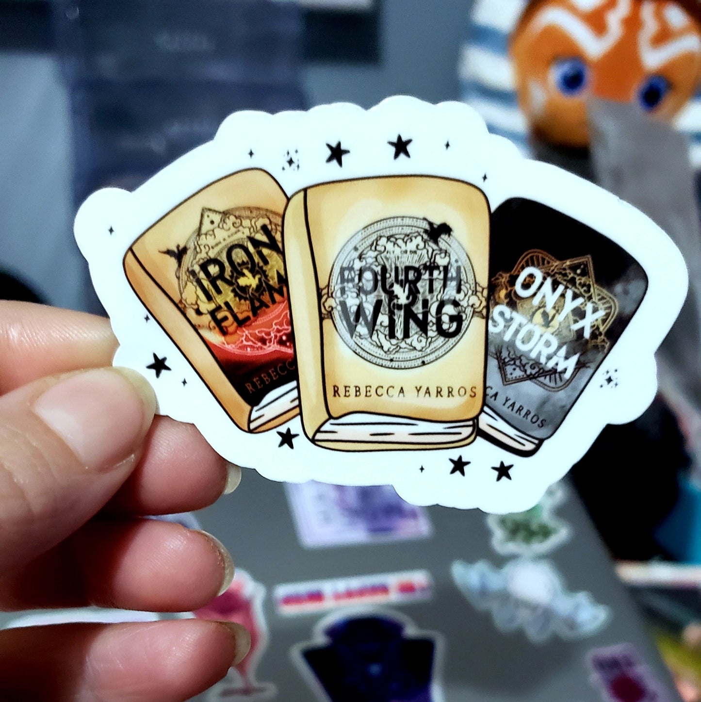 Wing Books Sticker