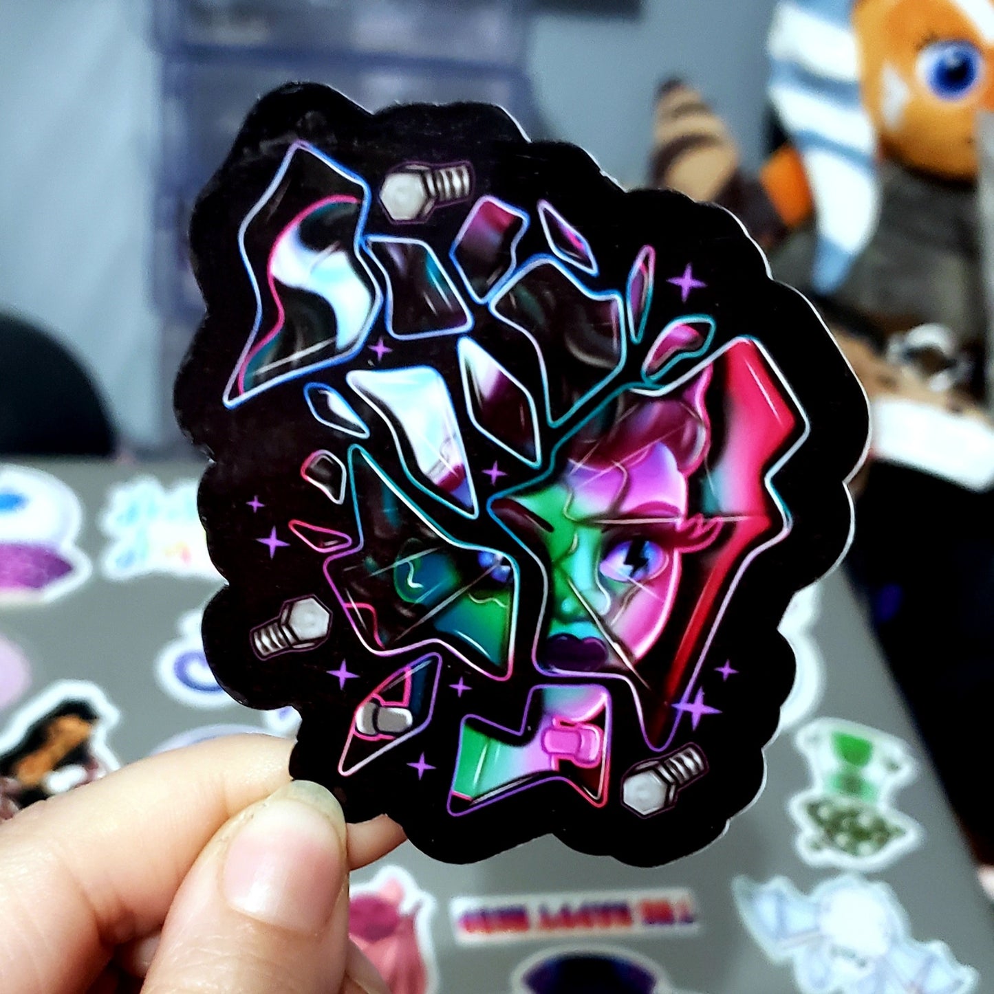 Shattered Sticker