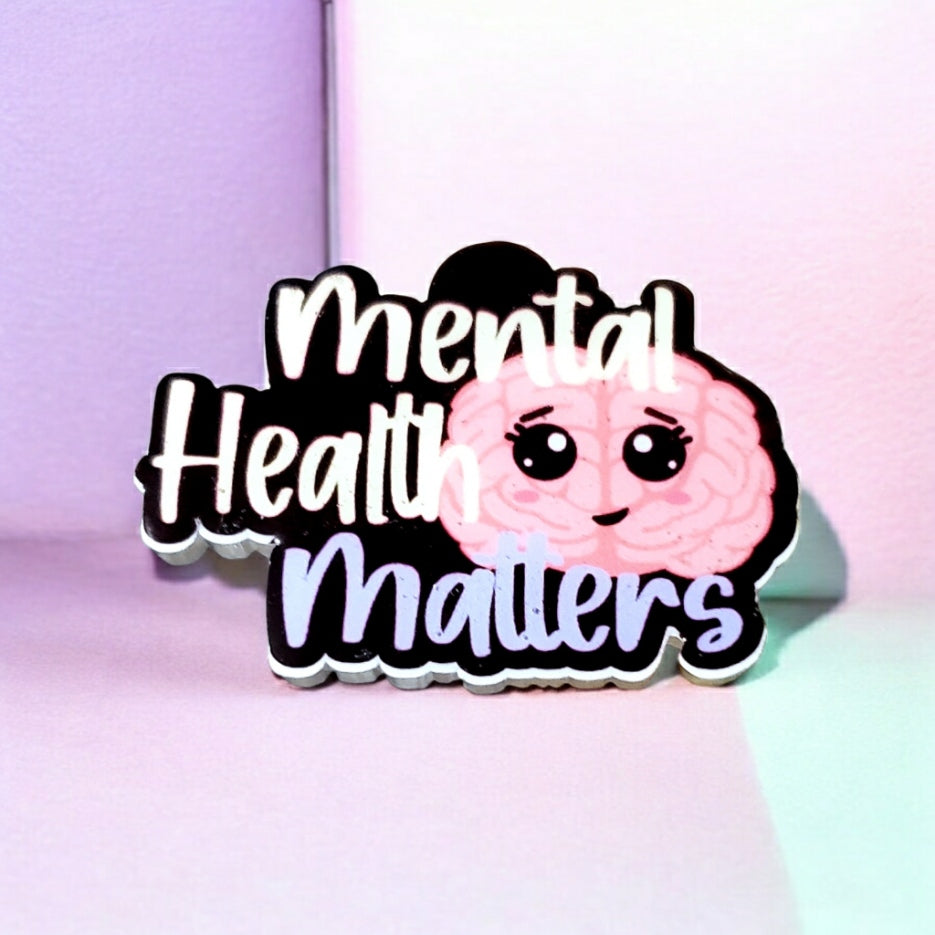 Mental Health Matters Pin