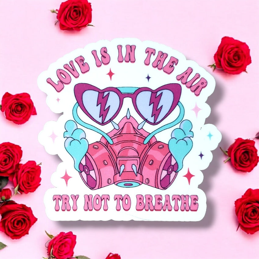 Love Is In The Air Sticker