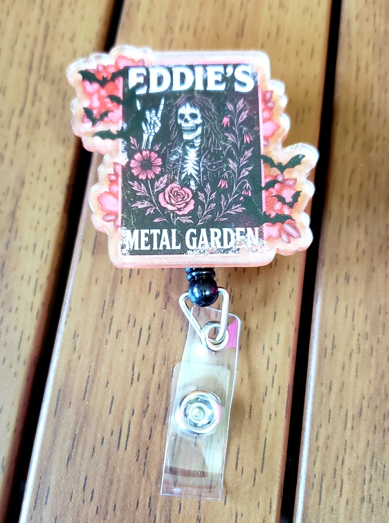 Eddie's Metal Garden Badge Reel