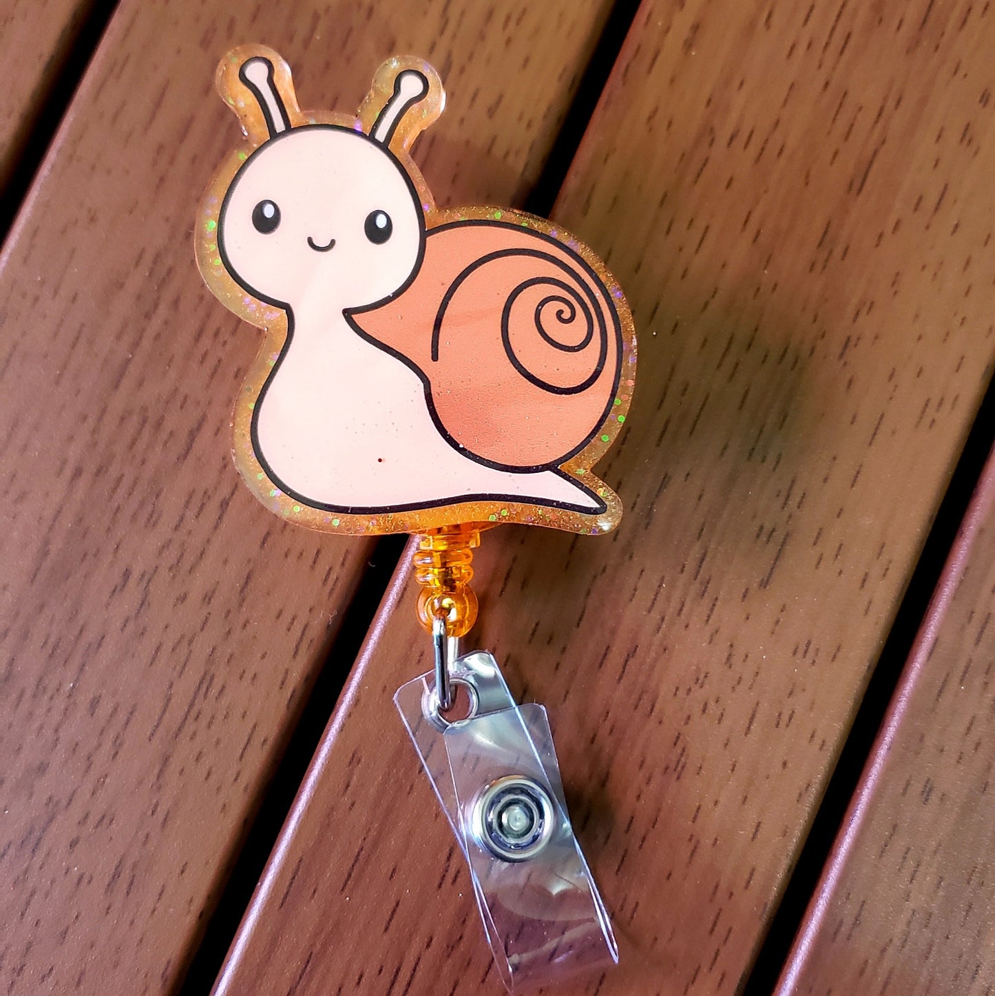 Snail Badge Reel