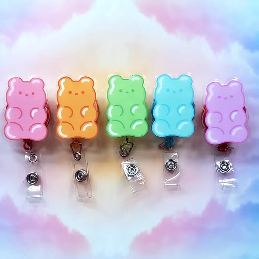 Gummy Bear Badge Reel