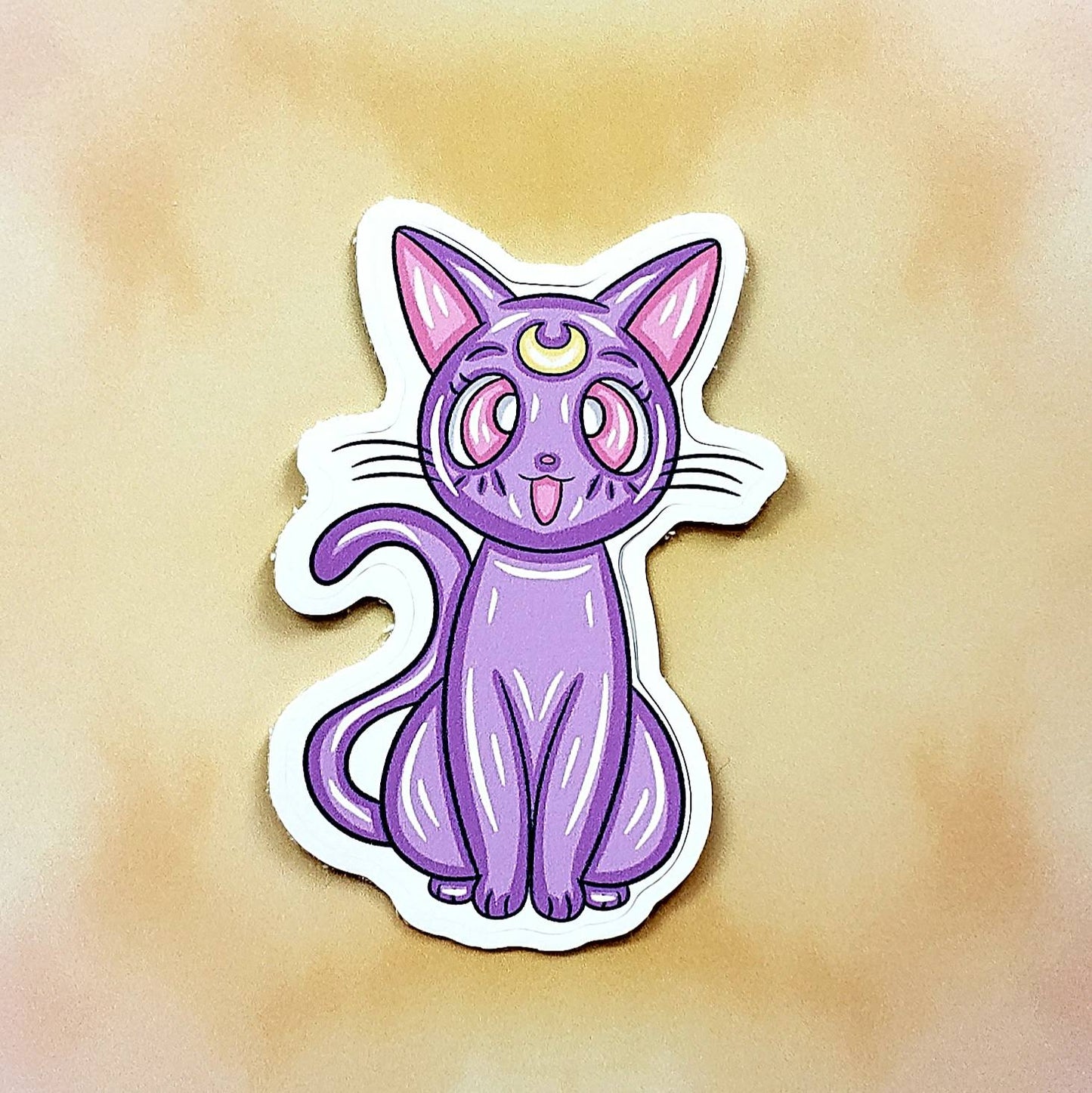 Moon Cat Sticker