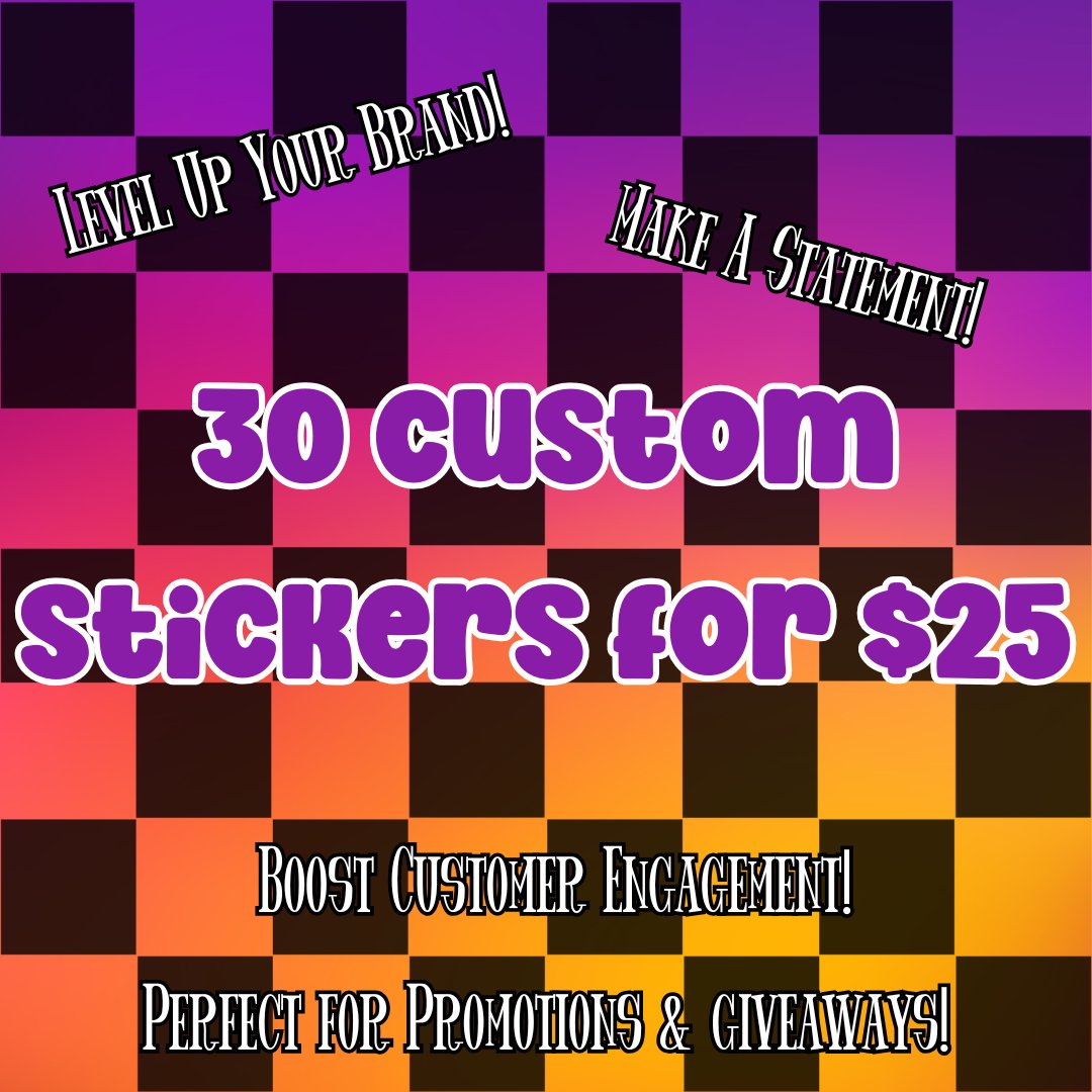 Custom Sticker Bundle
