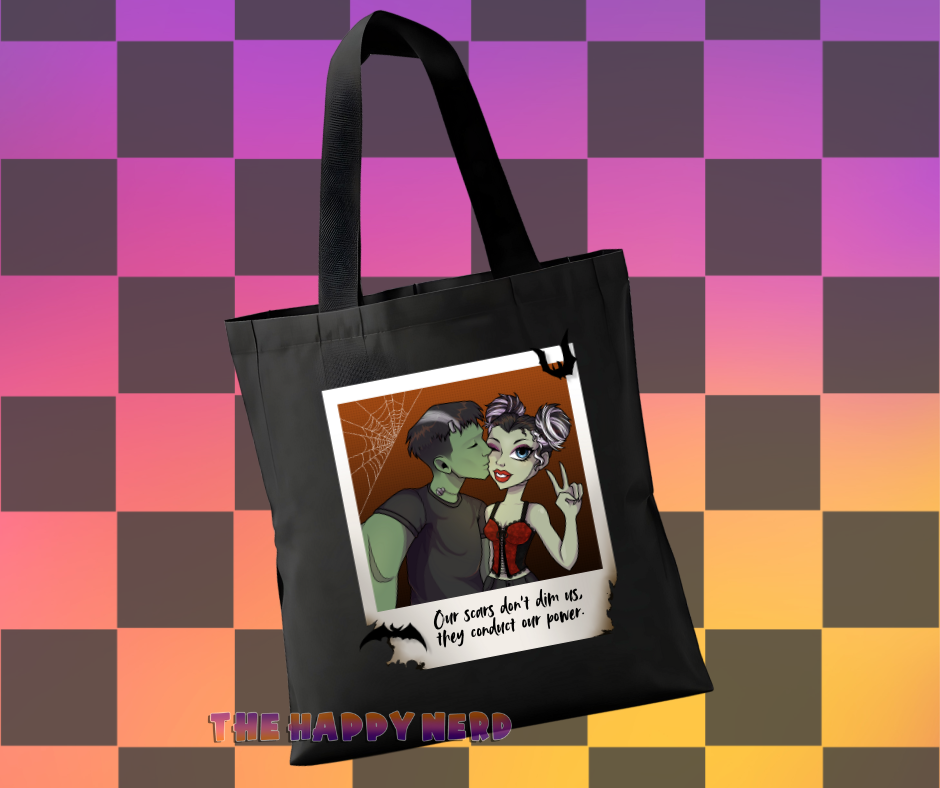 Electric Love Tote Bag