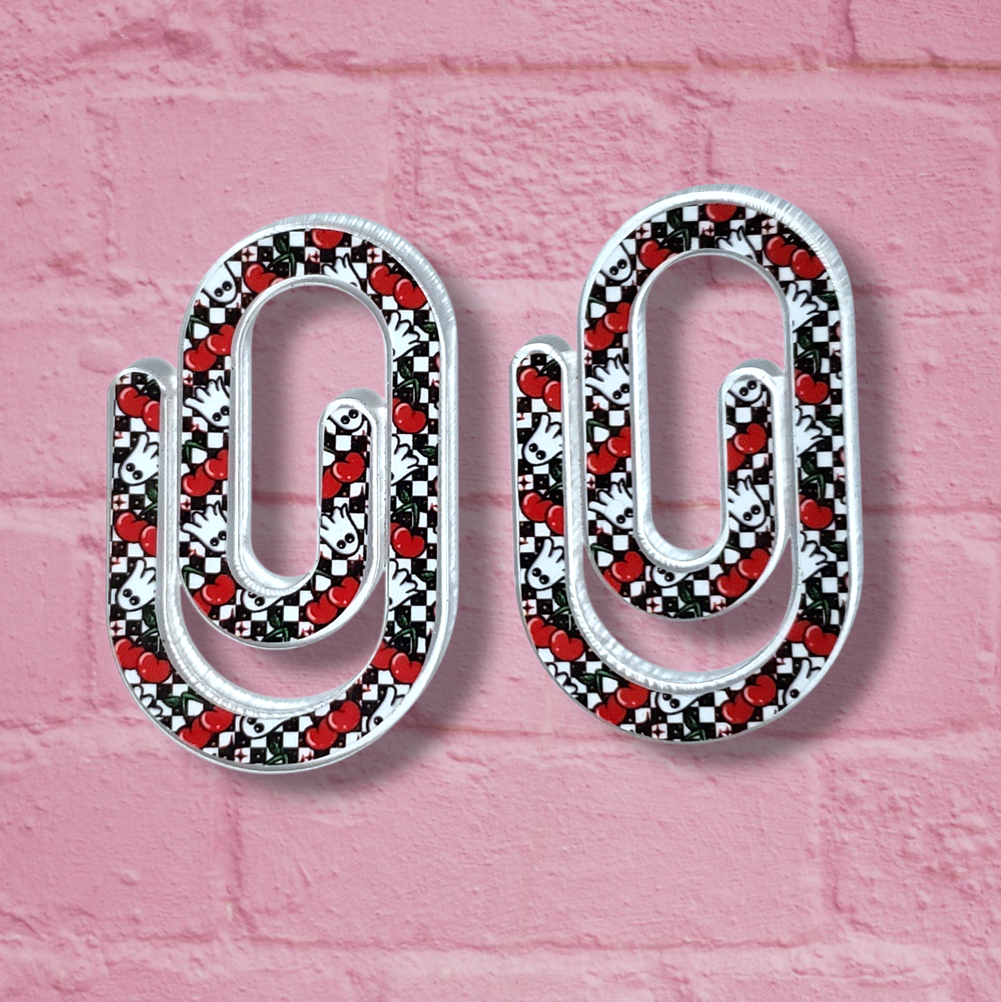 *MINI* Checkered Cherry Ghosts