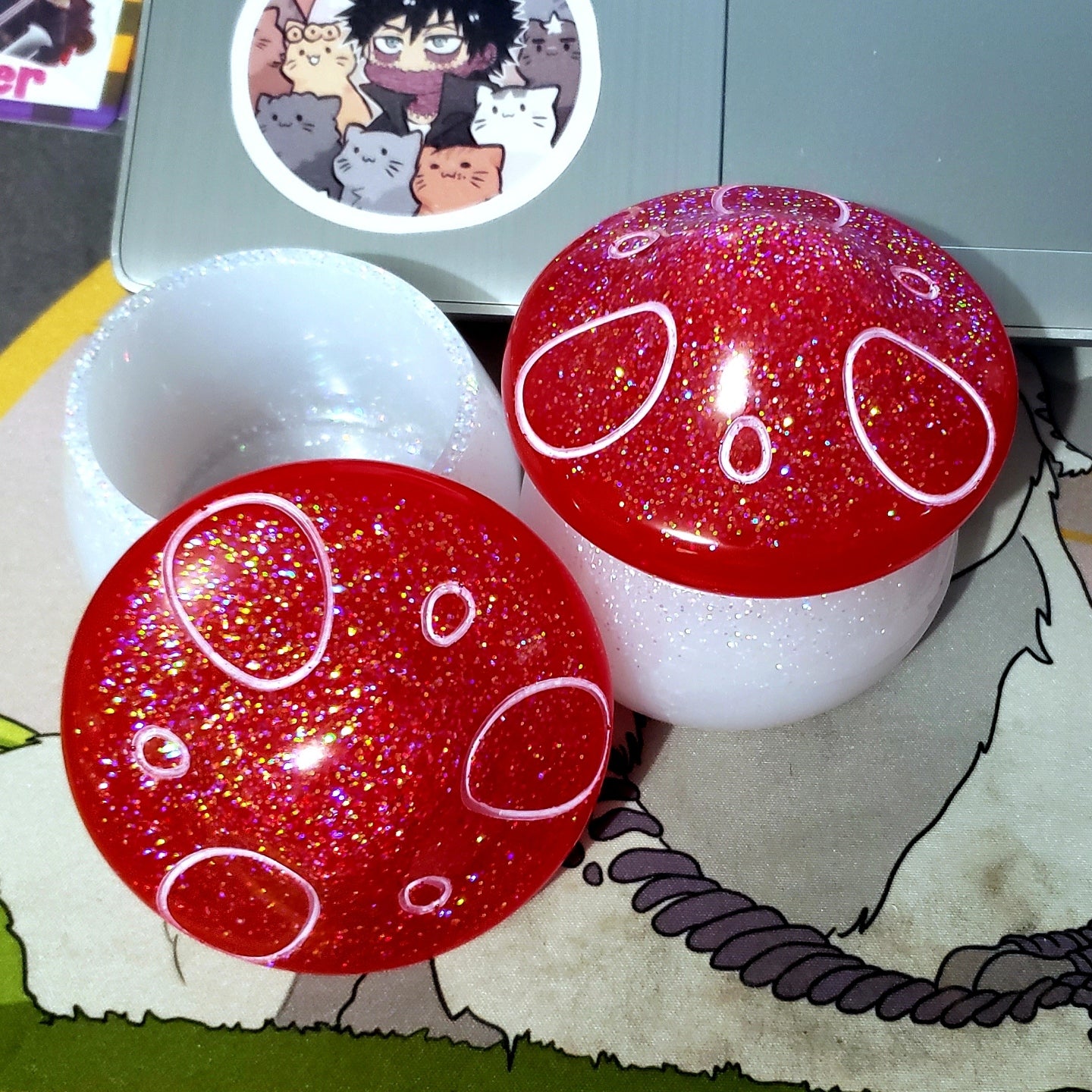 The OG (Red&White) Mushroom Jar