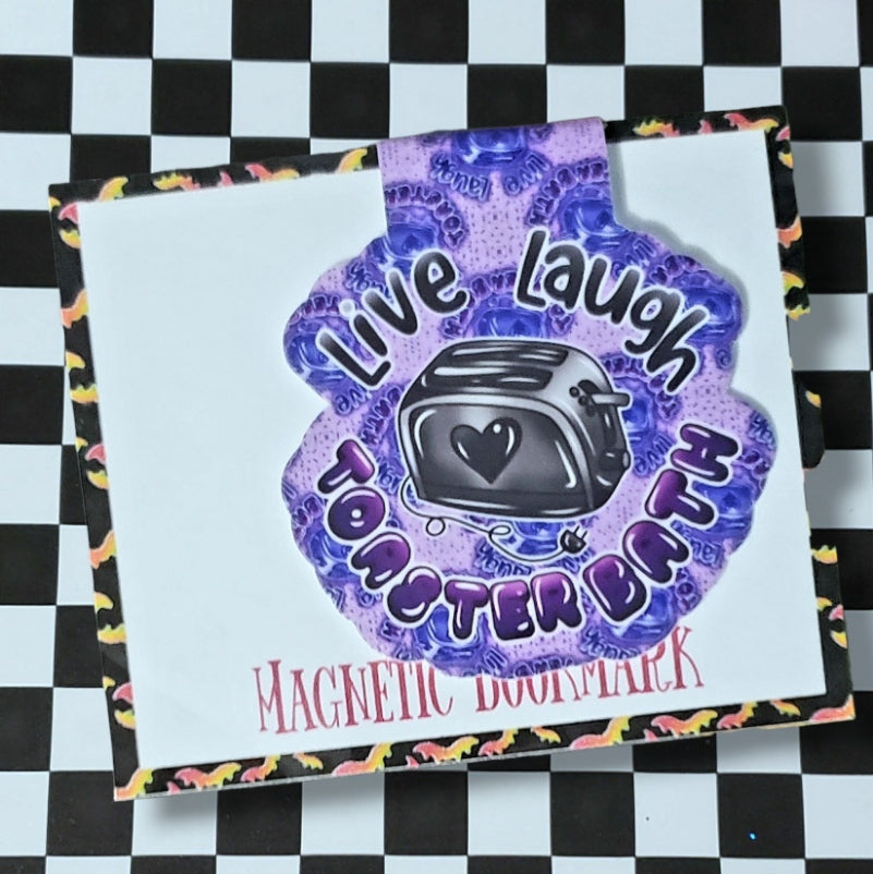 Toaster Bath Magnetic Bookmark