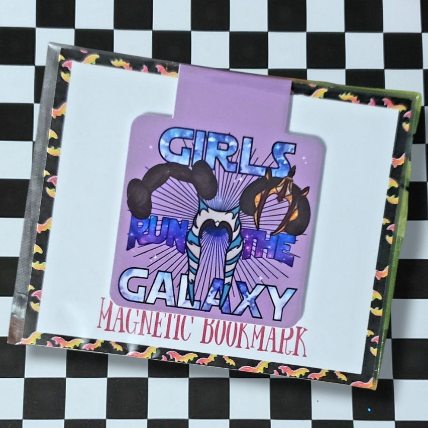 Galaxy Girls Magnetic Bookmark