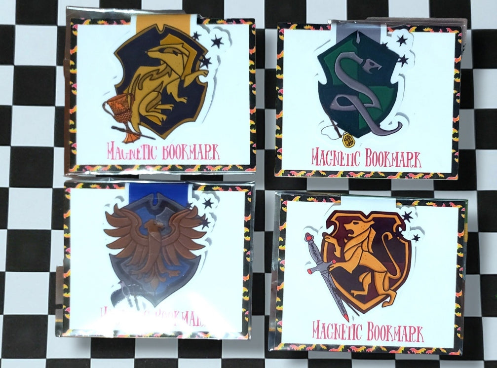 Wizard House Magnetic Bookmark