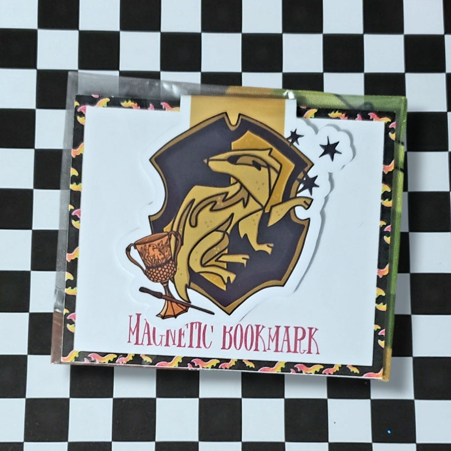 Wizard House Magnetic Bookmark