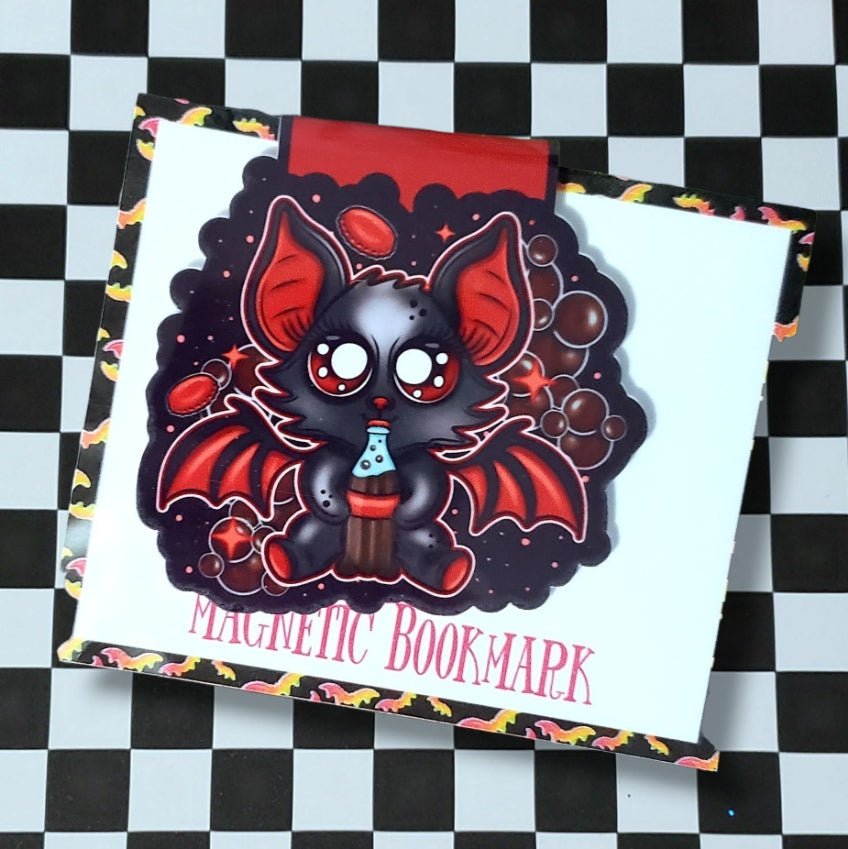 Cola Bat Magnetic Bookmark