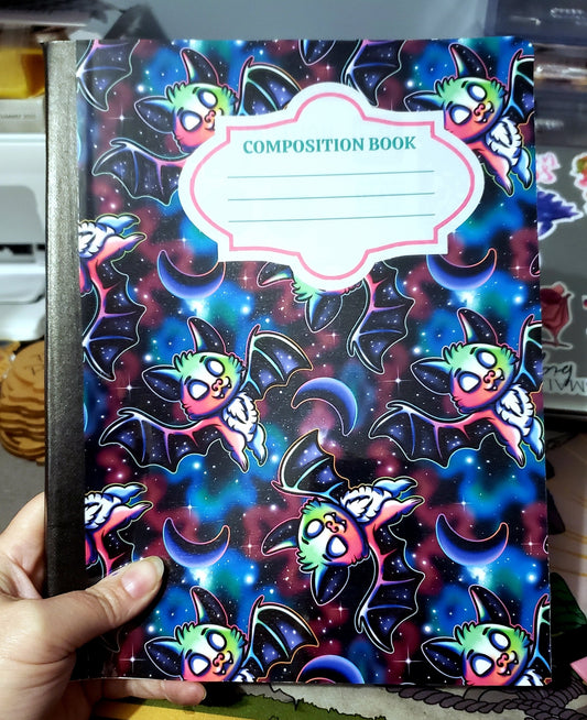 Galaxy Bats Composition Notebook