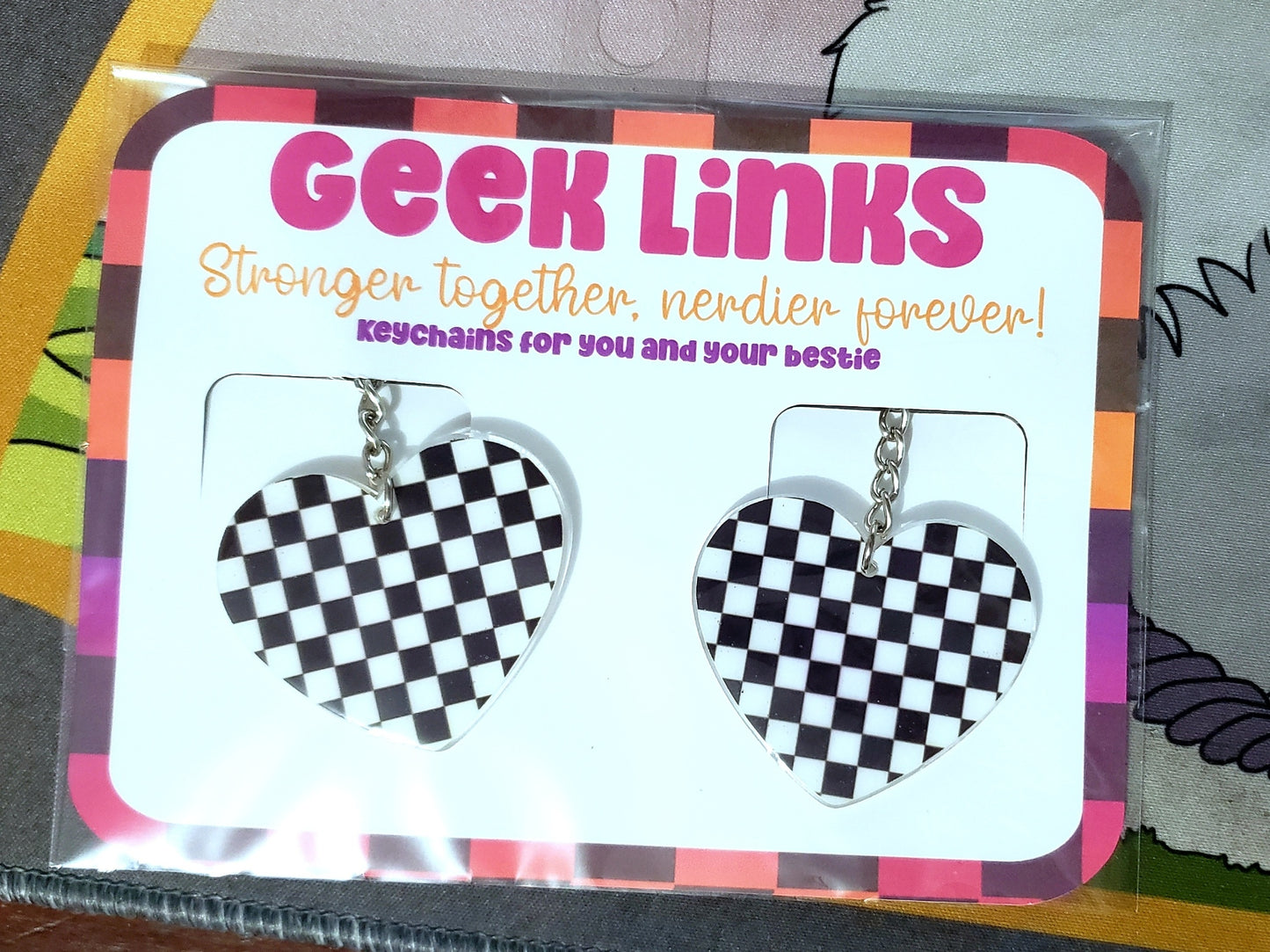 Checkered Heart Geek Links