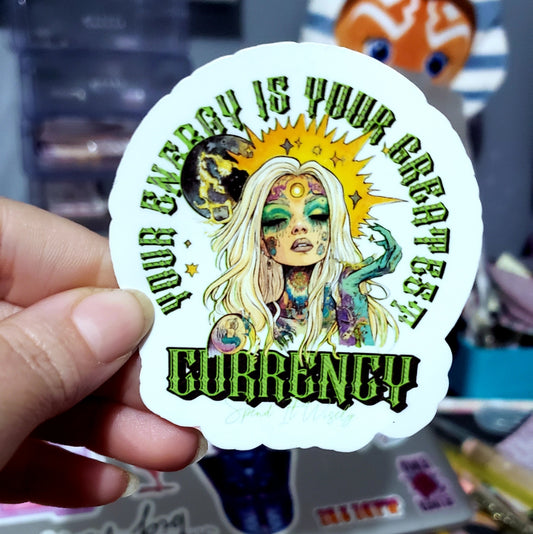 Energy Currency Sticker