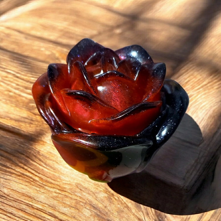 Midnight Cherry Rose Jar