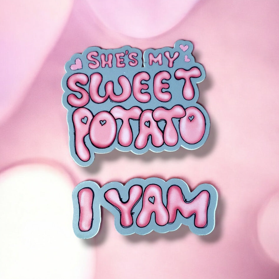 Sweet Potato/Yam Sticker Set