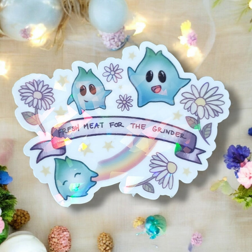 Meat For The Grinder Sticker