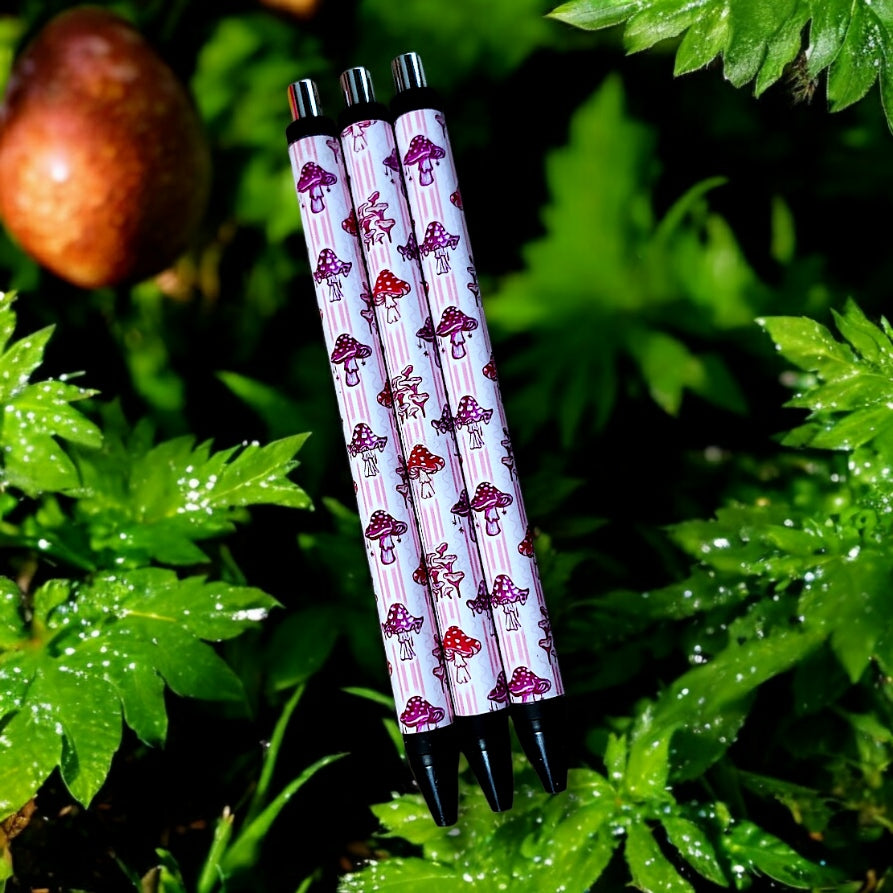 Vintage Mushrooms Pen