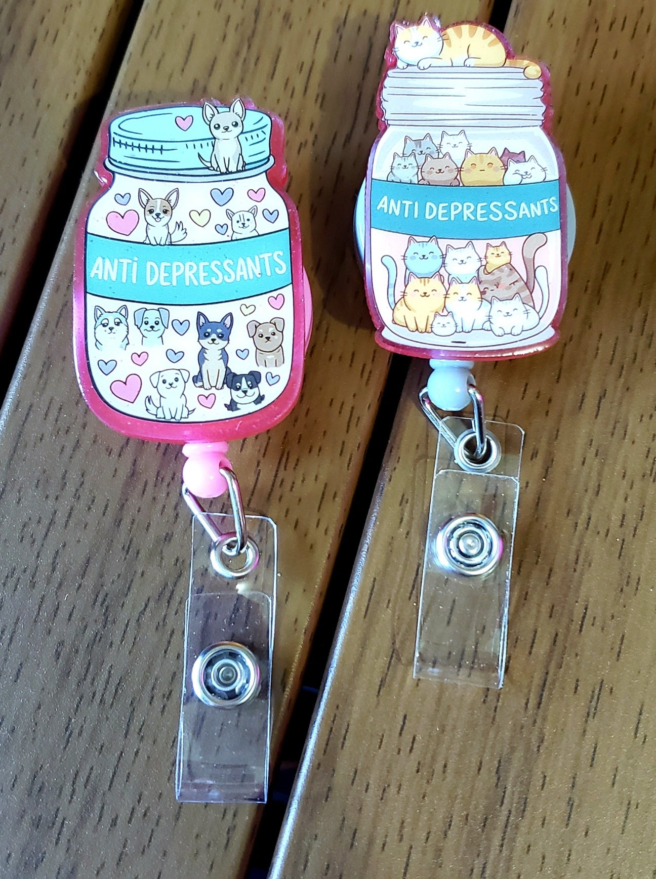Anti-Depressants Badge Reel