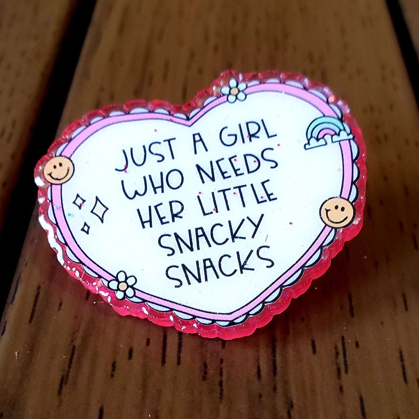 Snacky Snack Pin