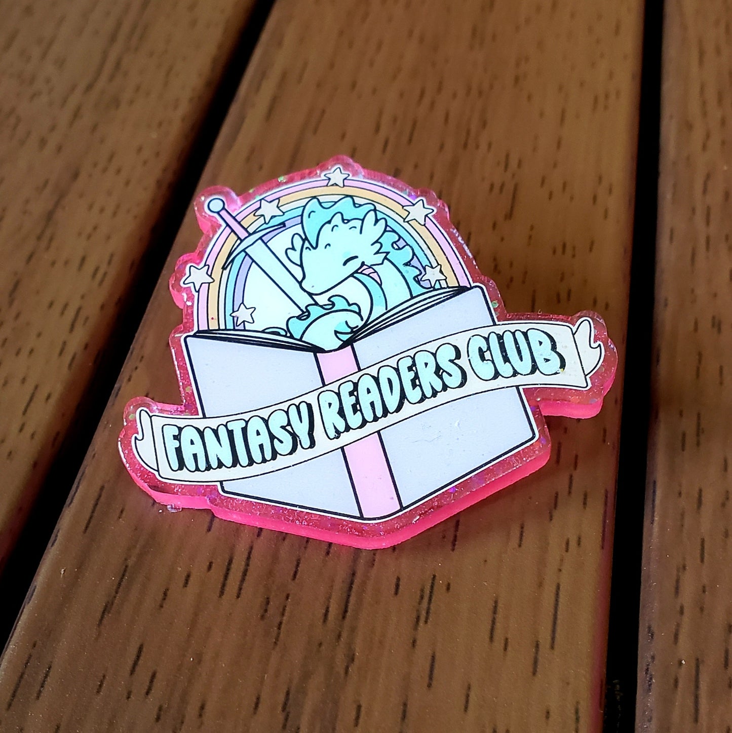 Fantasy Readers Club Pin