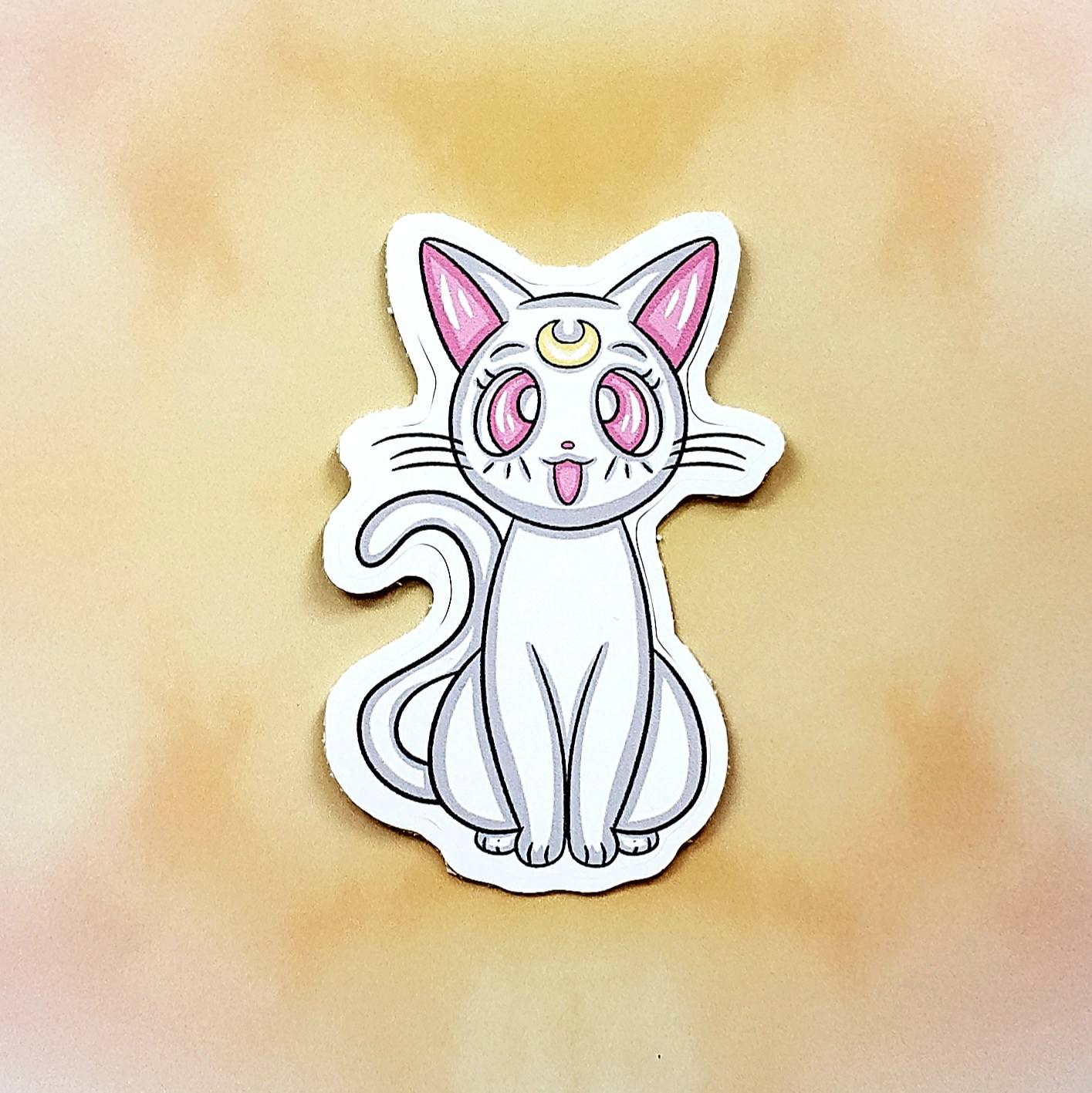 Moon Cat Sticker