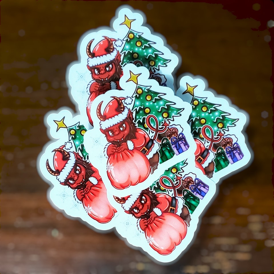 Krampus Sticker
